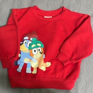 Bluey Winter Sweatshirt Like New